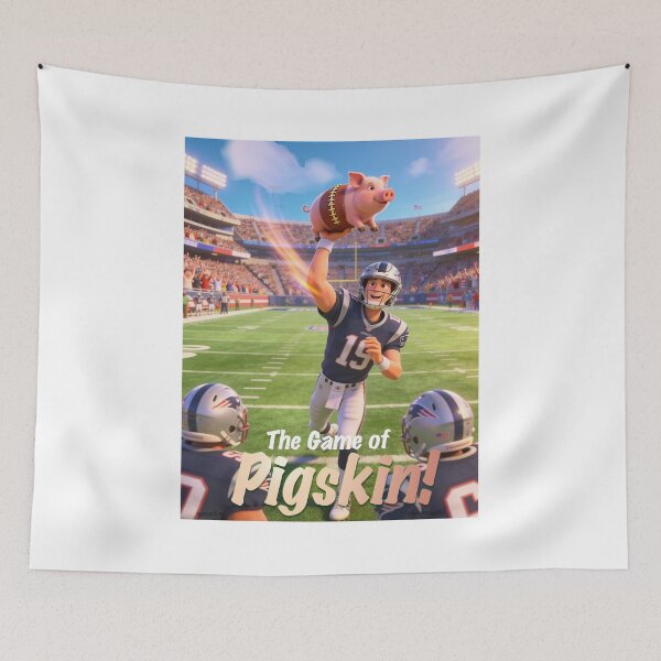 Item preview, The Game Of Pigskin Print designed and sold by Lichentroupe63.