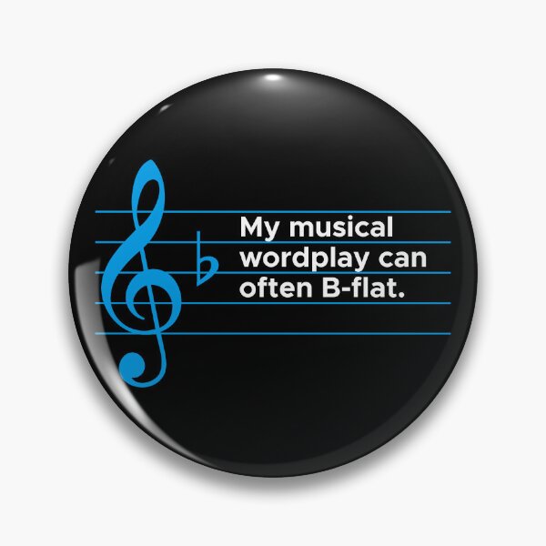Item preview, b flat - Music Pun  designed and sold by Vector-Artist.