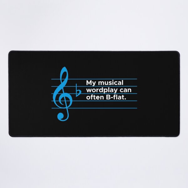 Item preview, b flat - Music Pun designed and sold by Vector-Artist.