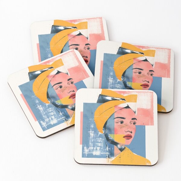 Item preview, Sophisticated Bohemian Woman Vintage-Style Artistic Portrait Art designed and sold by DEC02.