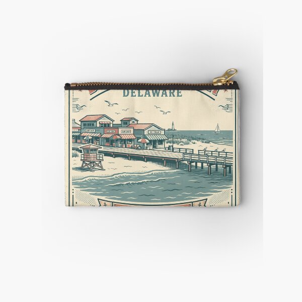 Item preview, Dewey Beach DE Shirt - Vintage Postage Stamp Souvenir Tee designed and sold by FitEnvy.