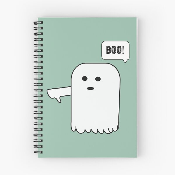 Item preview, Cute Ghost BOO Halloween Minimalist Design designed and sold by Mdjahirulsk.