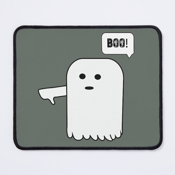 Item preview, Cute Ghost BOO Halloween Minimalist Design designed and sold by Mdjahirulsk.