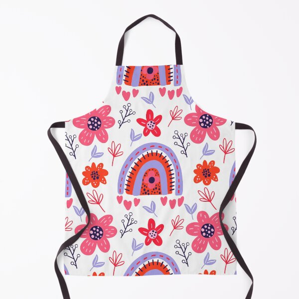 Item preview, Boho Rainbow Floral Pattern In Lilac And Magenta designed and sold by DEC02.