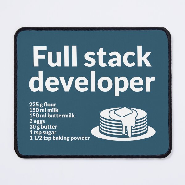 Item preview, Full Stack Developer - Pancakes designed and sold by CB Shirts.