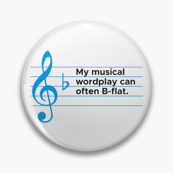 Item preview, b flat - Music Pun 2 designed and sold by Vector-Artist.