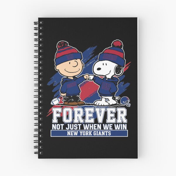Item preview, Forever Not Just When We Win New York Giants Charlie Brown Snoopy designed and sold by Dravienart.