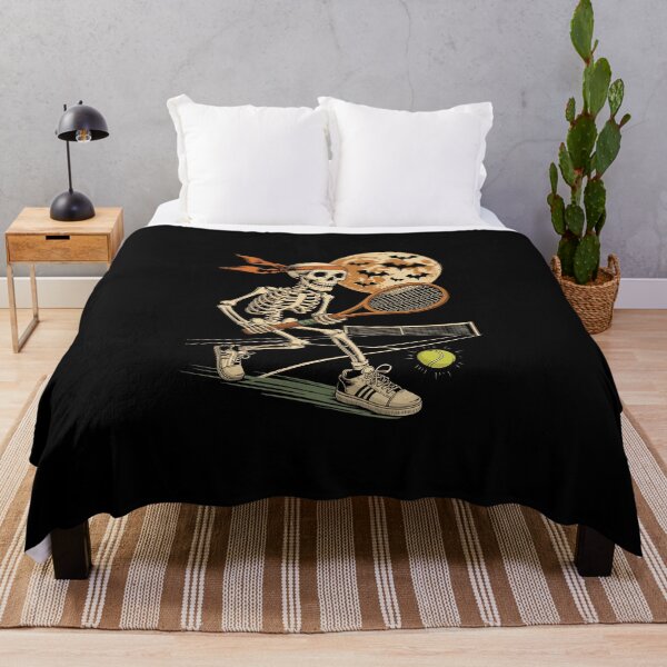 Item preview, Skeleton Playing Tennis at Night designed and sold by jkrphoto.