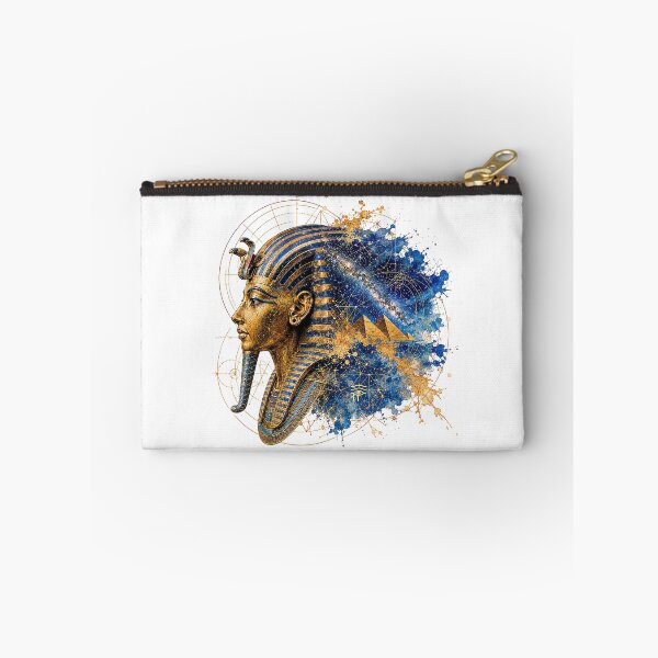 Item preview, Ancient Egyptian Pharaoh King Tut - Sacred Geometry Art designed and sold by Nubian Style.