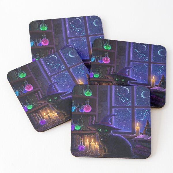 Item preview, Magical Black Cat designed and sold by Chiknook.