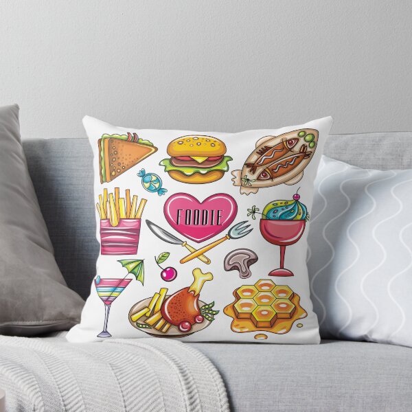 Item preview, Foodie Love (on White) designed and sold by PawsitiveMum3.