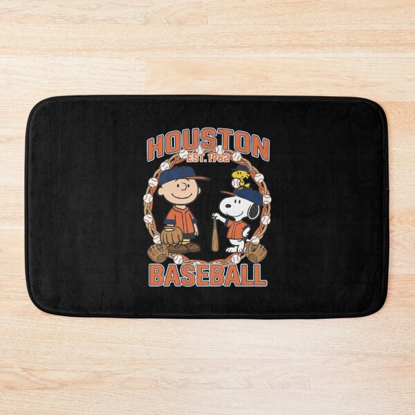 Item preview, Houston Baseball Est 1962 Charlie Brown Snoopy Woodstock Wreath designed and sold by Dravienart.