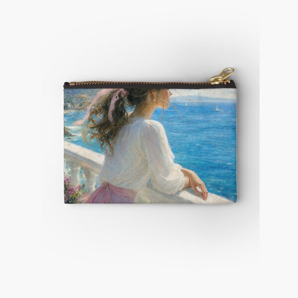 Item preview, Young Girl Staring at the Blue Ocean designed and sold by Maria Dryfhout.