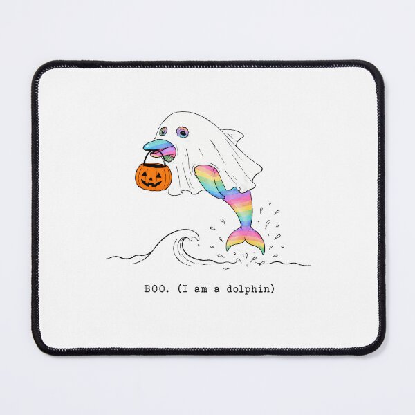 Item preview, Rainbow Dolphin Ghost Costume Halloween Trick Or Treat designed and sold by chattsuede.