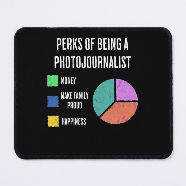 Item preview, Photojournalist Perks Funny Sarcastic Career designed and sold by d247.