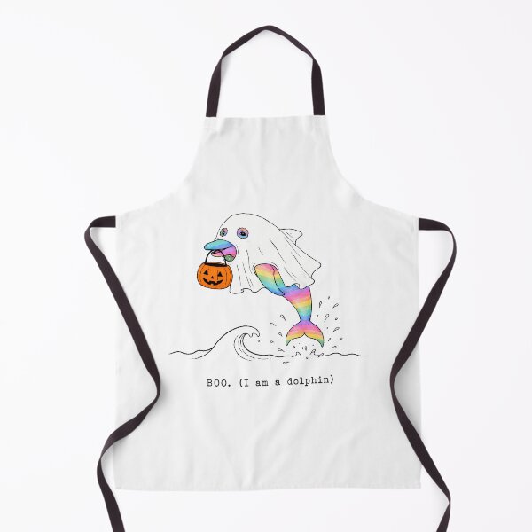 Item preview, Rainbow Dolphin Ghost Costume Halloween Trick Or Treat designed and sold by chattsuede.