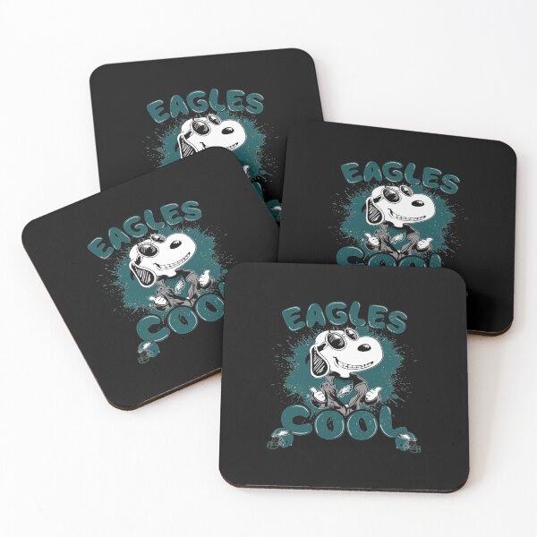 Item preview, Philadelphia Eagles Joe Cool Snoopy Sunglasses Football Splatter designed and sold by Dravienart.
