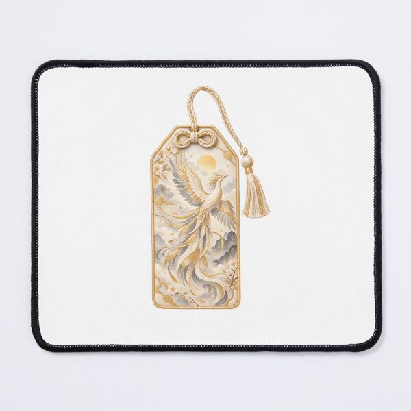 Item preview, Phoenix Dawn Japanese Omamori Style Charm Motif designed and sold by LuminaKage.