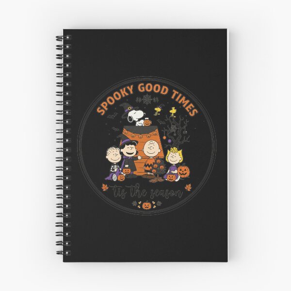 Item preview, Peanuts Spooky Good Times Tis The Season Halloween Gang designed and sold by Dravienart.