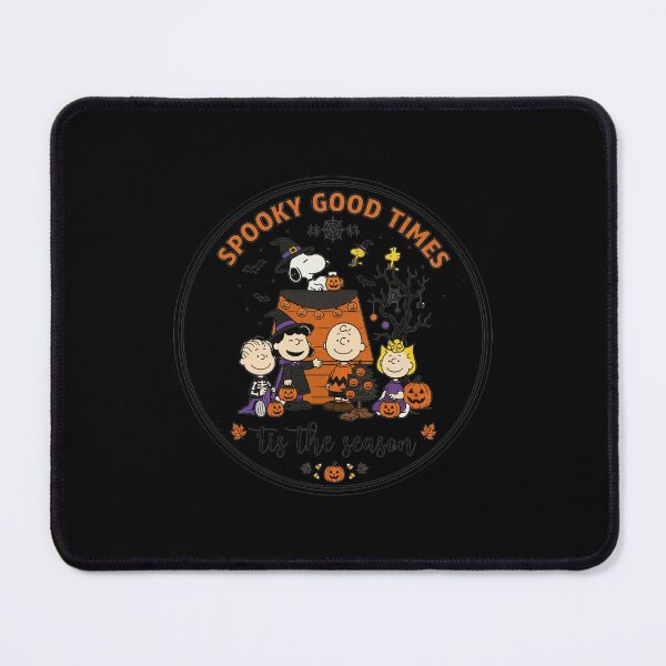 Item preview, Peanuts Spooky Good Times Tis The Season Halloween Gang designed and sold by Dravienart.
