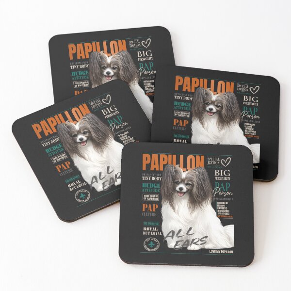 Item preview, Papillon Dog – Four Pounds of Happiness | Love My Papillon designed and sold by PapillonArtStudio.