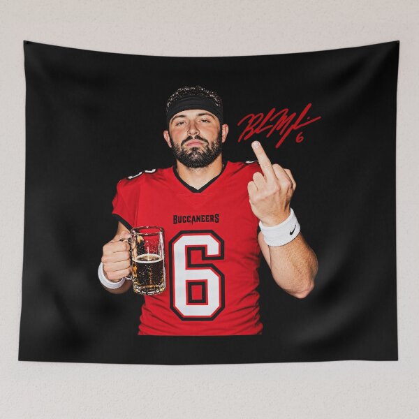 Item preview, Baker Mayfield Middle Finger  designed and sold by moabeArtistic.