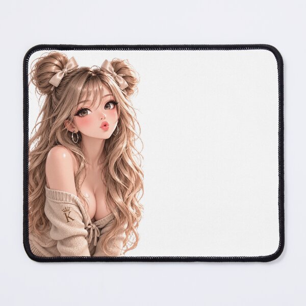 Item preview, Anime Girl with Twin Buns designed and sold by GRFORA.
