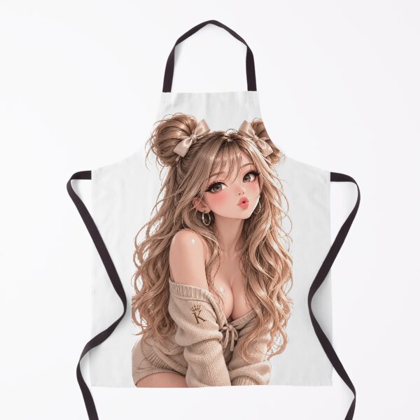 Item preview, Anime Girl with Twin Buns designed and sold by GRFORA.