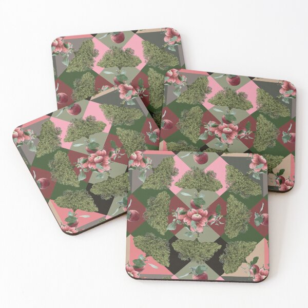 Item preview, More Farm Fresh Apples and Apple Trees on Diamonds designed and sold by Digitalmyth's Designs.