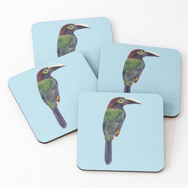 Item preview, YELLOW EARED TOUCANET-Selenidera spectabilis designed and sold by BEATRIZ ABAITUA.