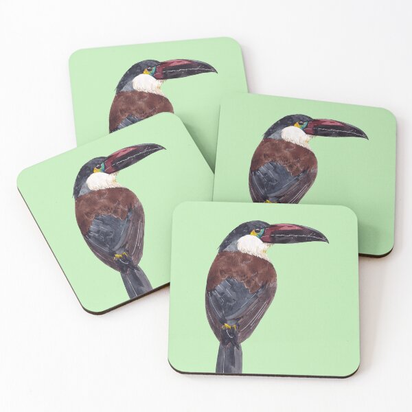 Item preview, BLACK BILLED MOUNTAIN-Toucan-Andigena nigrirostris designed and sold by BEATRIZ ABAITUA.