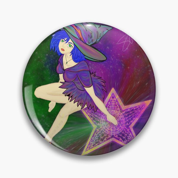 Item preview, Time Warp Witch designed and sold by SerrenathedeadART.