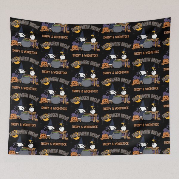 Item preview, Halloween Brew Magic Potion Masters Snoopy And Woodstock Witch designed and sold by Dravienart.