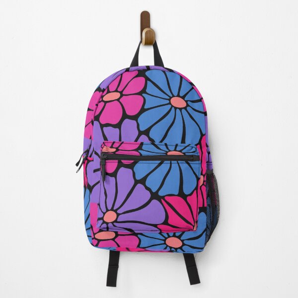 Item preview, Boho Pink, Purple And Blue Floral Art Designs designed and sold by DEC02.