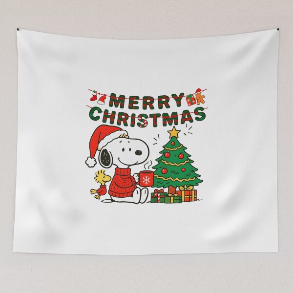 Item preview, Merry Christmas Snoopy designed and sold by Demodomodo.