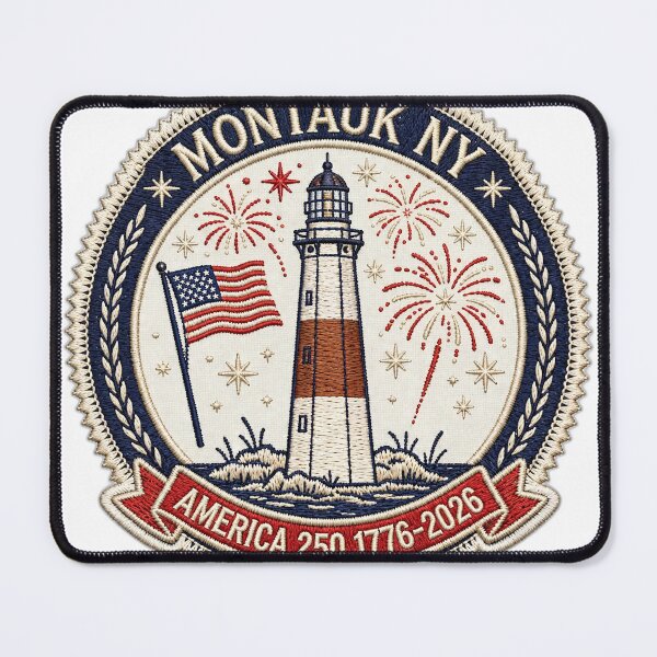 Item preview, Montauk NY America 250 Shirt - 1776-2026 Semiquincentennial Souvenir Tee designed and sold by FitEnvy.