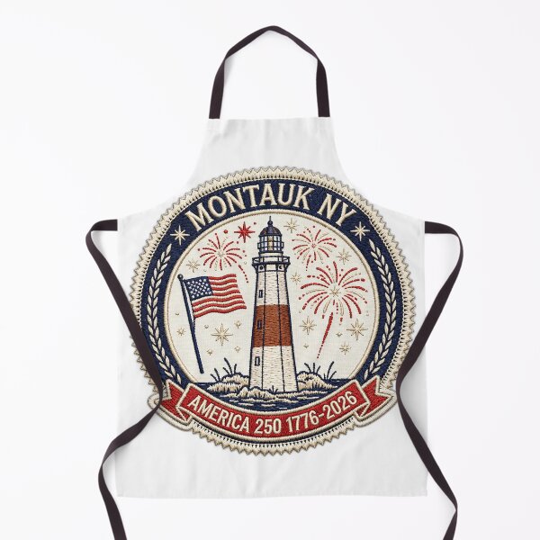 Item preview, Montauk NY America 250 Shirt - 1776-2026 Semiquincentennial Souvenir Tee designed and sold by FitEnvy.