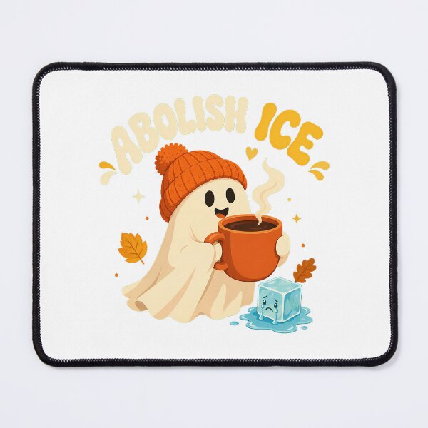 Item preview, Abolish Ice Autumn Ghost Coffee Pun Spirit designed and sold by chattsuede.