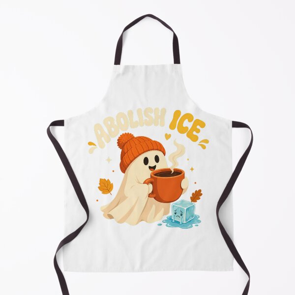 Item preview, Abolish Ice Autumn Ghost Coffee Pun Spirit designed and sold by chattsuede.