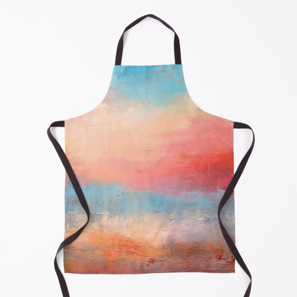 Item preview, Red Sunset In Blue Sky Illuminating Ocean Abstract designed and sold by DEC02.