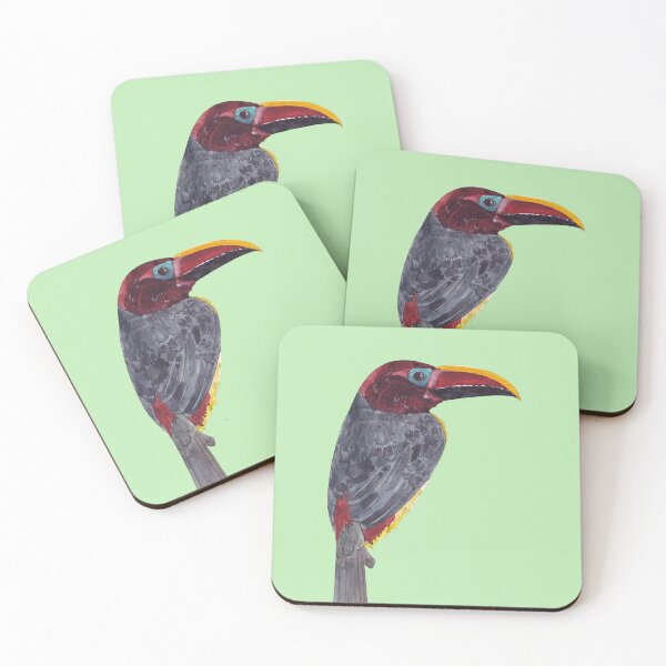 Item preview, GREEN ARAÇARI-Pteroglossus viridis designed and sold by BEATRIZ ABAITUA.