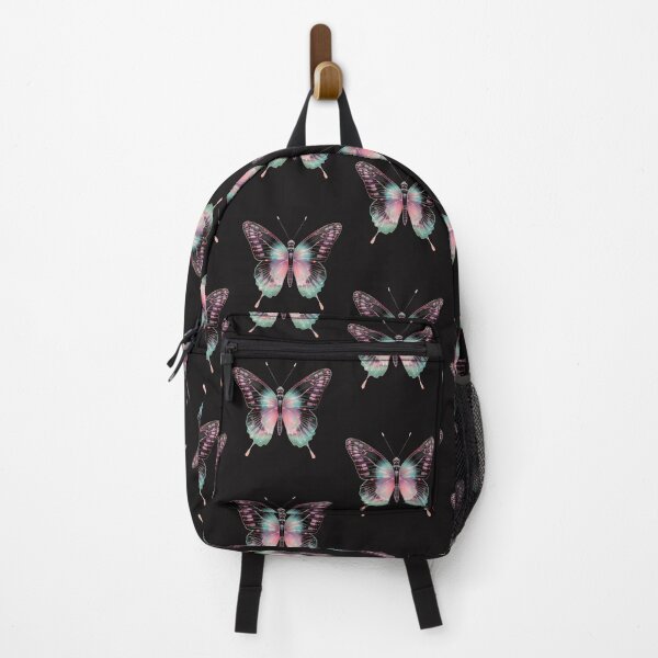 Item preview, a butterfly in neon colors with subtle shading on its wings designed and sold by RetroWaveArtCo.