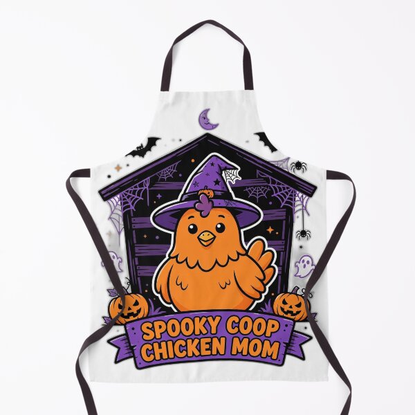 Item preview, Spooky Coop Chicken Mom Shirt - Funny Halloween Chicken Tee designed and sold by FitEnvy.
