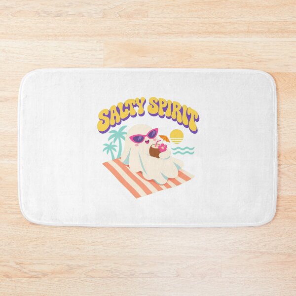 Item preview, Salty Spirit Spooky Summer Beach Ghost Sunset designed and sold by chattsuede.