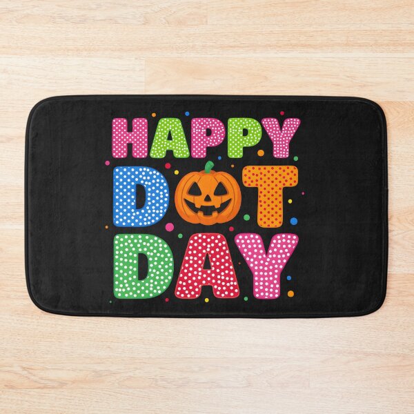 Item preview, Colorful Halloween Pumpkin Happy Fall Retro Polka Dot  designed and sold by dragonbol023.