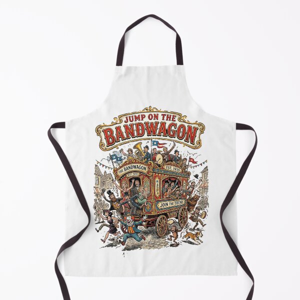 Item preview, Jump On The Bandwagon - Vintage Circus Carnival Art designed and sold by Nubian Style.