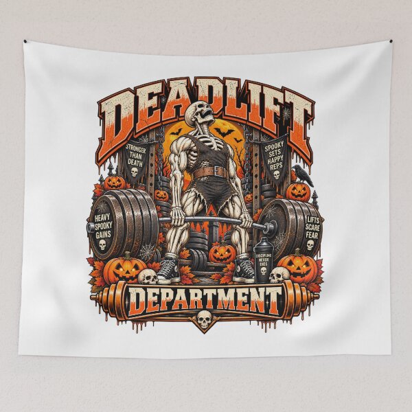 Item preview, Deadlift Department Halloween designed and sold by Haji  Kamora.