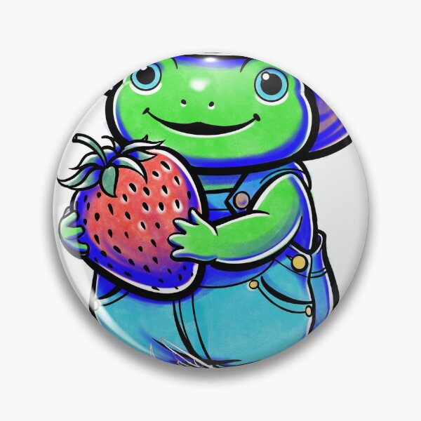 Item preview, Cowboy Frog Strawberry Tee by Storey Art designed and sold by Storey Art.