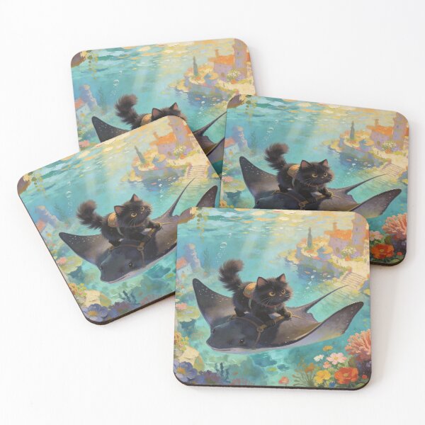 Artikelvorschau, Mystic Cat Explorer and the Underwater Kingdom entworfen und verkauft von BlareBlare.