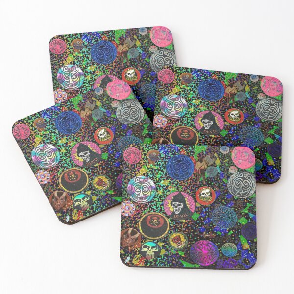 Item preview, trippy pogs designed and sold by retro_hobbie_shop.